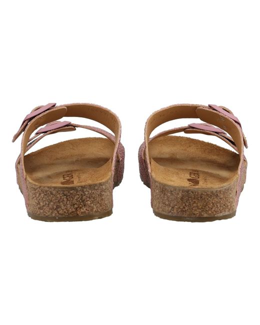 Haflinger Brown Pantolette