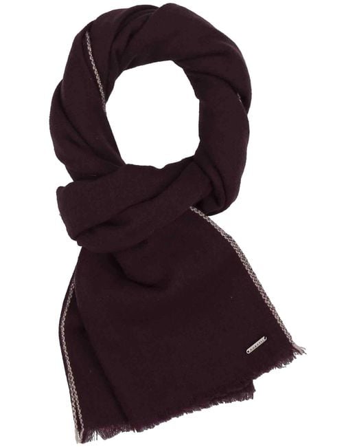 Bugatti Schal in Purple für Herren