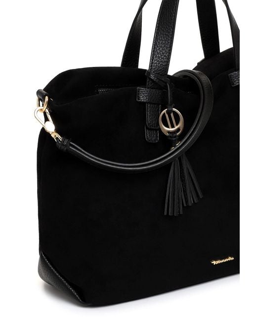 Tamaris Black Shopper Mareike