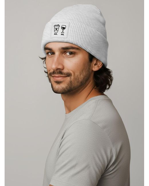 Neverless Mütze Am Pm in Gray für Herren