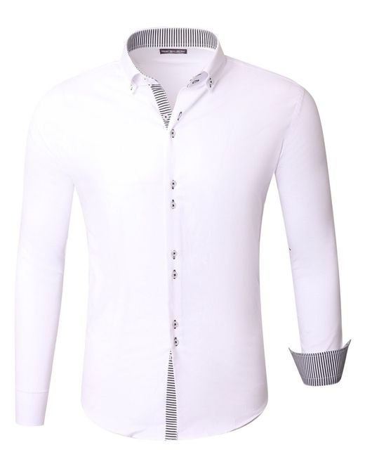 Reslad Hemd Rs7117 in White für Herren