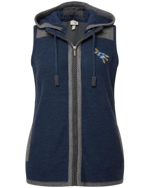 Ulla Popken Blue Weste