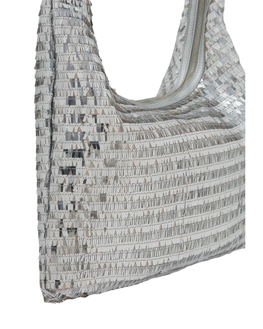 faina Gray Schultertasche