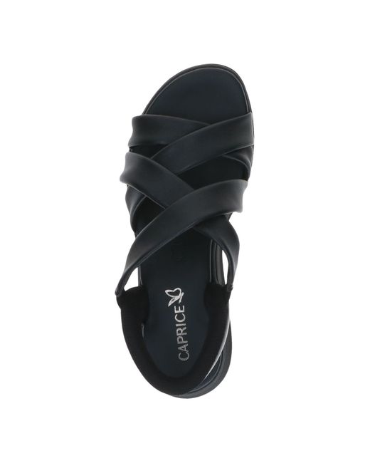Caprice Black Sandale
