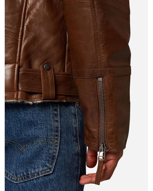 RICANO Jacke Harlem in Brown für Herren