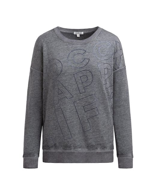 CAMP DAVID & SOCCX | Top Mit Glitter Print Ocean Flash