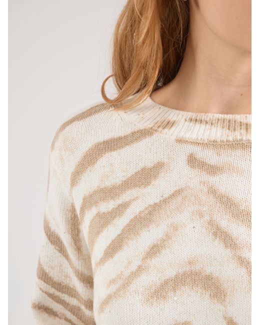 Monari White Pullover