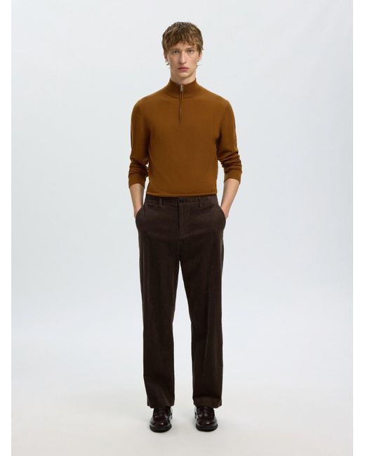 SELECTED Pullover Slhtray in Brown für Herren
