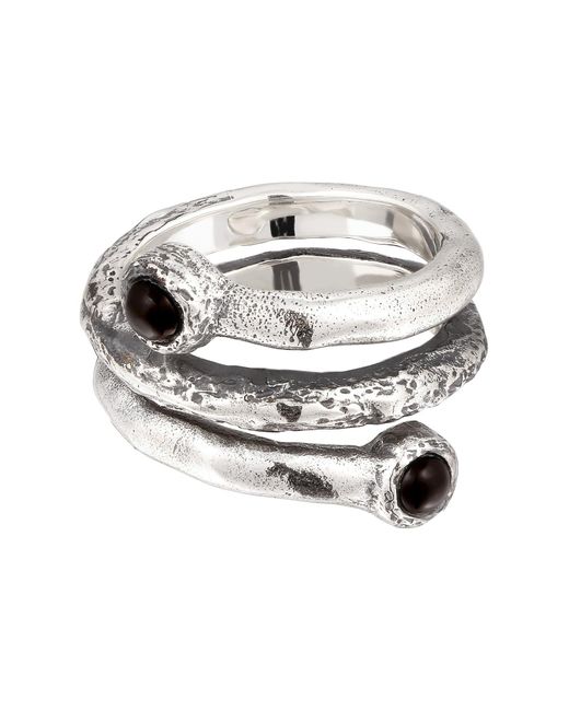 Haze & Glory Ring in Metallic für Herren