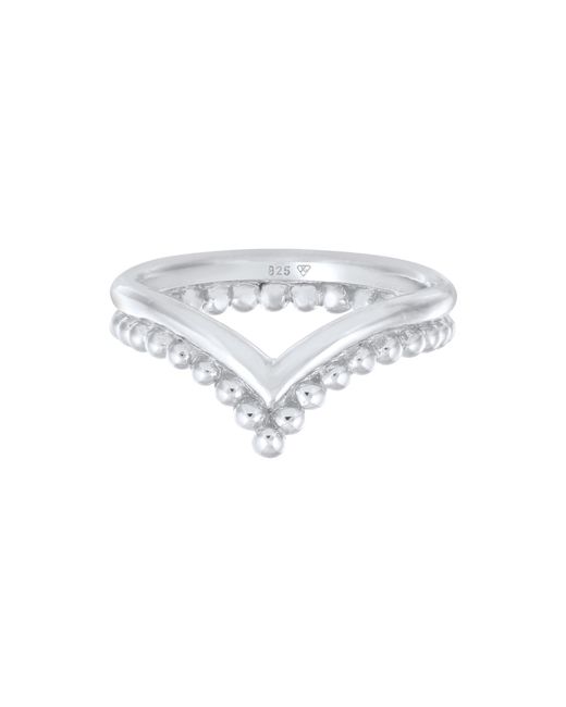 Elli Jewelry Metallic Ring Boho