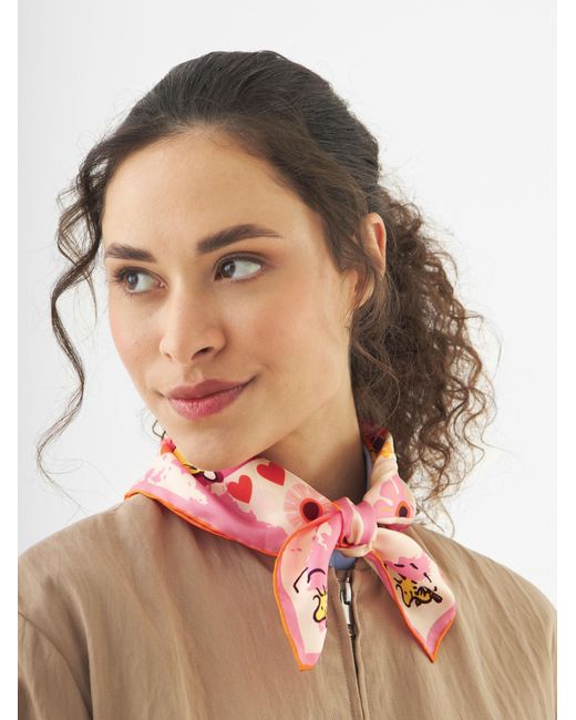 Codello Pink Tuch Nickituch Seide