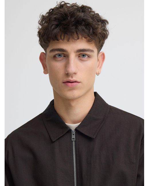 Solid Hemdjacke Sdtywin in Black für Herren