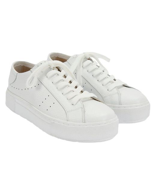 Desa White Slipper Trainer