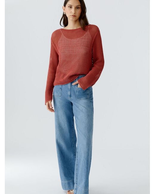Ouí Red Pullover