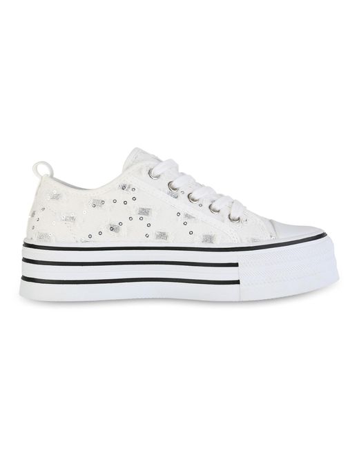 VAN HILL White Sneaker Low 'Sarah'