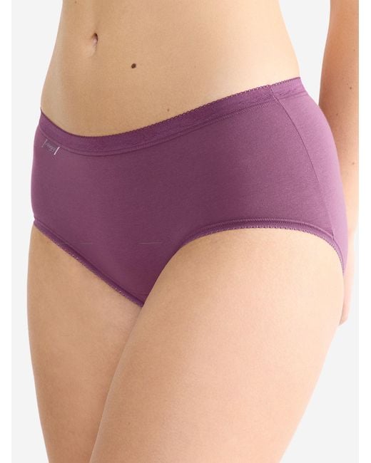 Sloggi Purple Maxislip Originals Basic