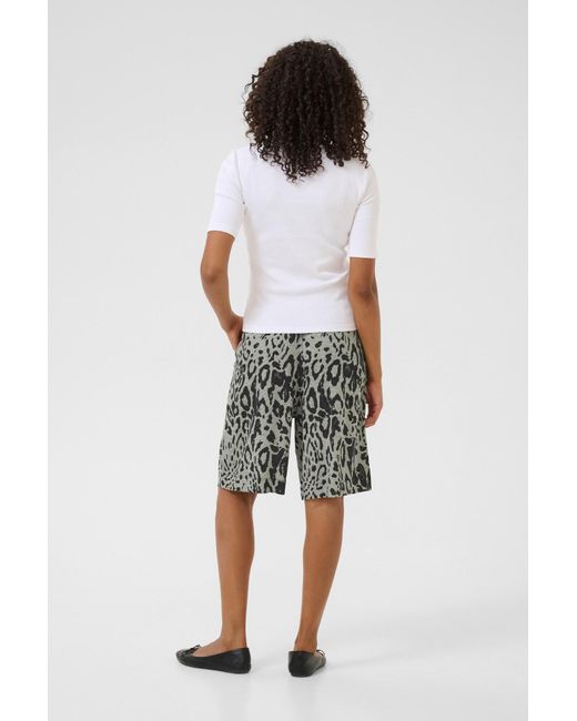Kaffe Gray Shorts 'Milia'