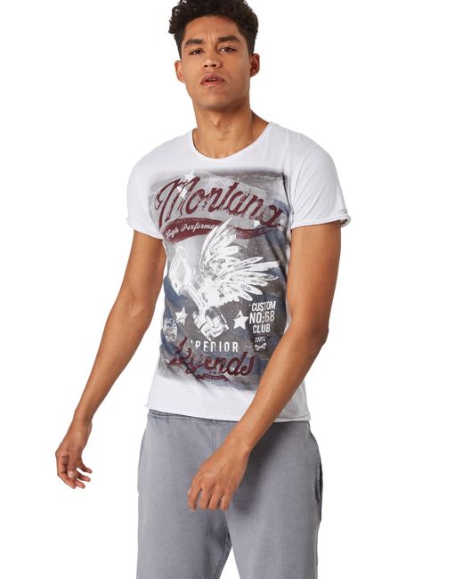 Key Largo Shirt Montana in White für Herren