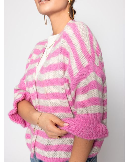 SassyClassy Pink Strickjacke
