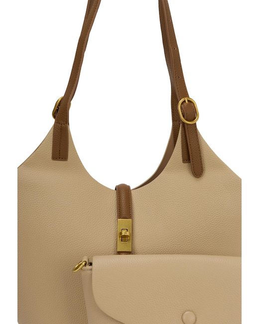 Usha Metallic Shopper