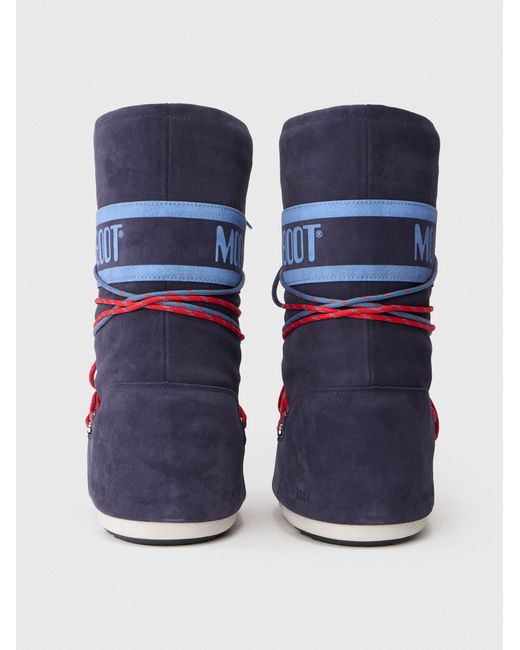 Moon Boot Snowboots in Blue für Herren