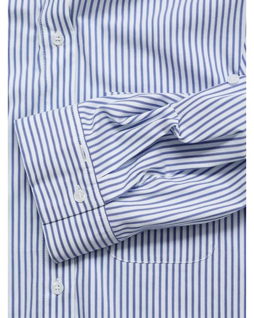 Mango Blue Bluse 'Rua'