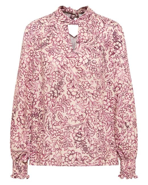 Eterna Pink Bluse