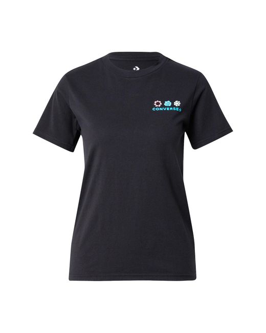 Converse Black T-Shirt Sea