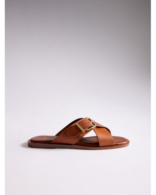 The Set Brown Pantolette