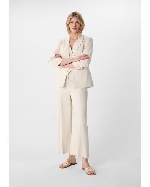 Comma, White Blazer
