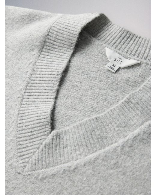 The Set Blue Pullover