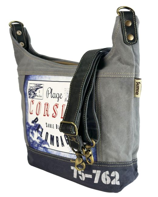 Sunsa Blue Schultertasche