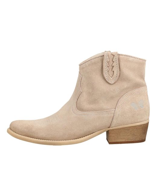 Felmini Natural Ankle Boots