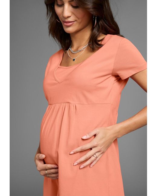 Neun Monate Pink Kleid