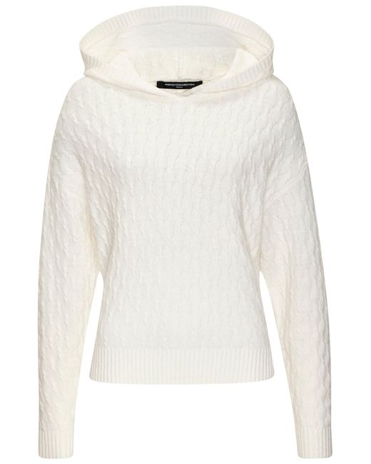 French Connection White Pullover