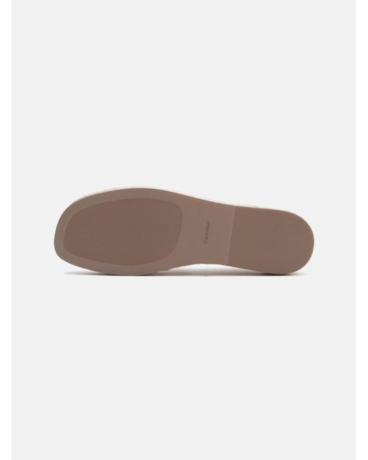 Calvin Klein White Espadrilles Tessa