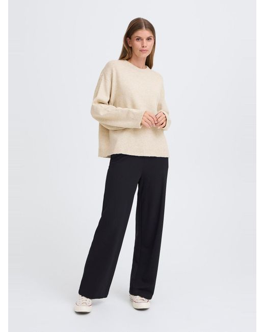 Oxmo White Strickpullover Oxicomos