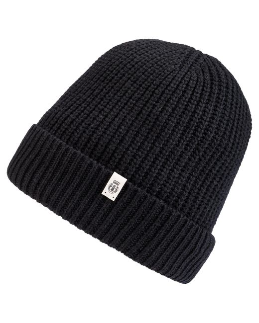 Roeckl Mütze Klassische Strickmütze in Black für Herren