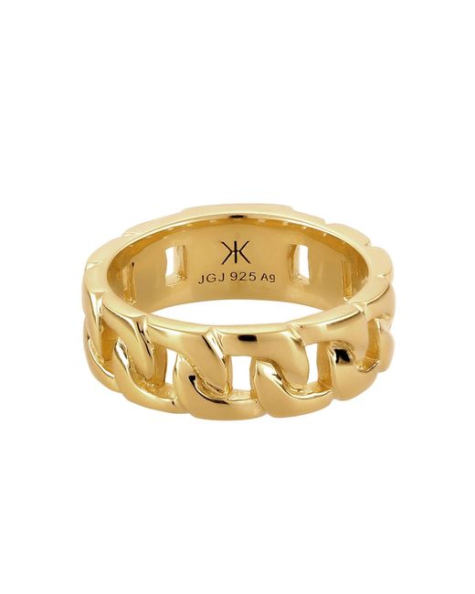 Kuzzoi Ring in Metallic für Herren