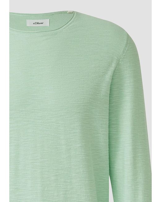 S.oliver Pullover in Green für Herren