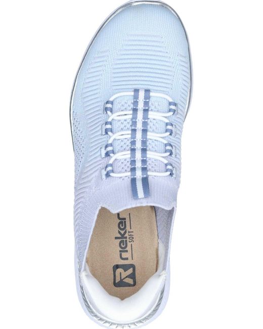 Rieker Blue Slipper