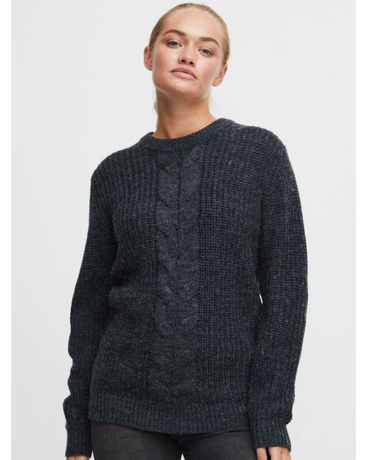 Oxmo Black Pullover Natasja