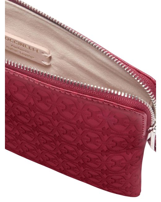 Coccinelle Purple Clutch Alias