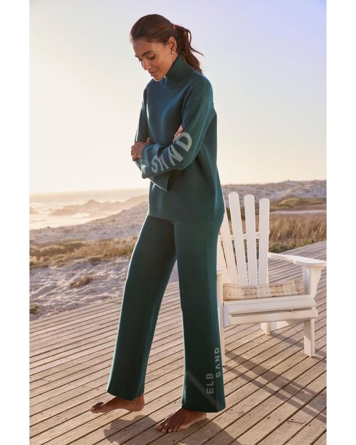 Elbsand Green Pullover
