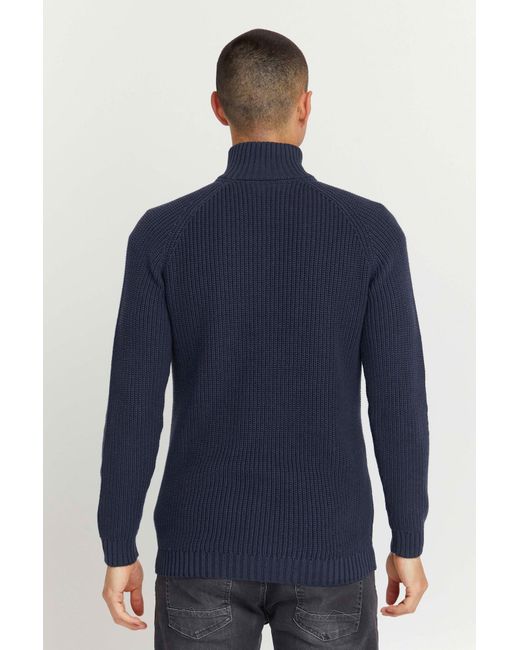 Solid Pullover Xenox in Blue für Herren