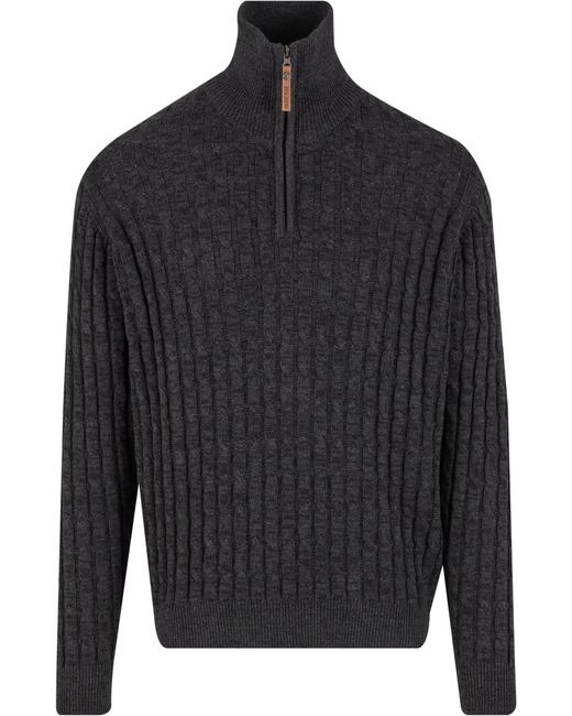 INDICODE Pullover Rufus in Black für Herren