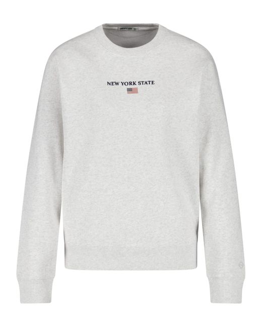 America Today White Sweatshirt