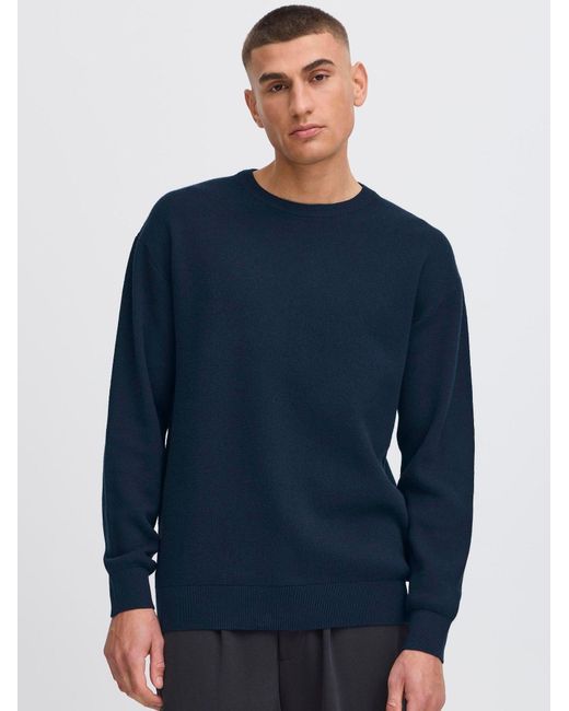 Solid Pullover Sdfinnetado in Blue für Herren