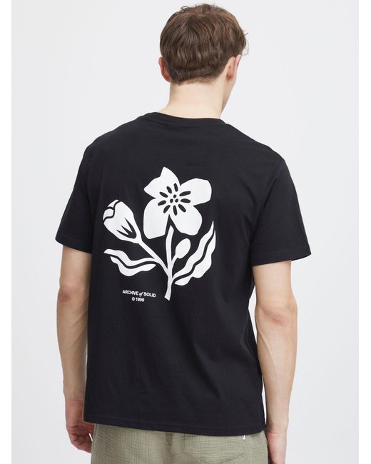 Solid Shirt Fulton in Black für Herren