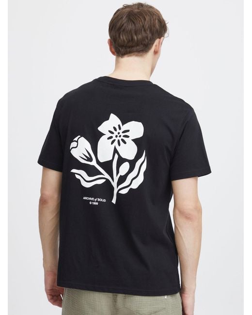 Solid Shirt Fulton in Black für Herren